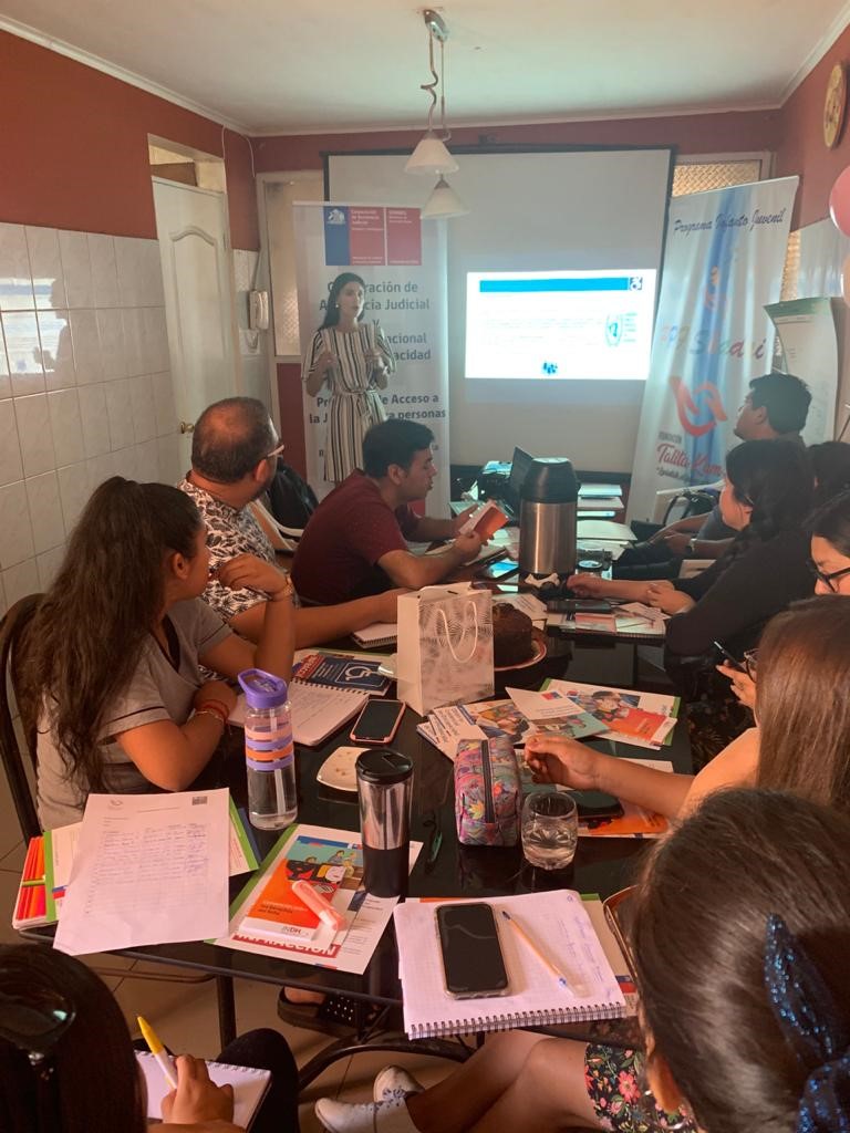 En Arica Realizan Charla a integrantes de Fundación Talita Kum