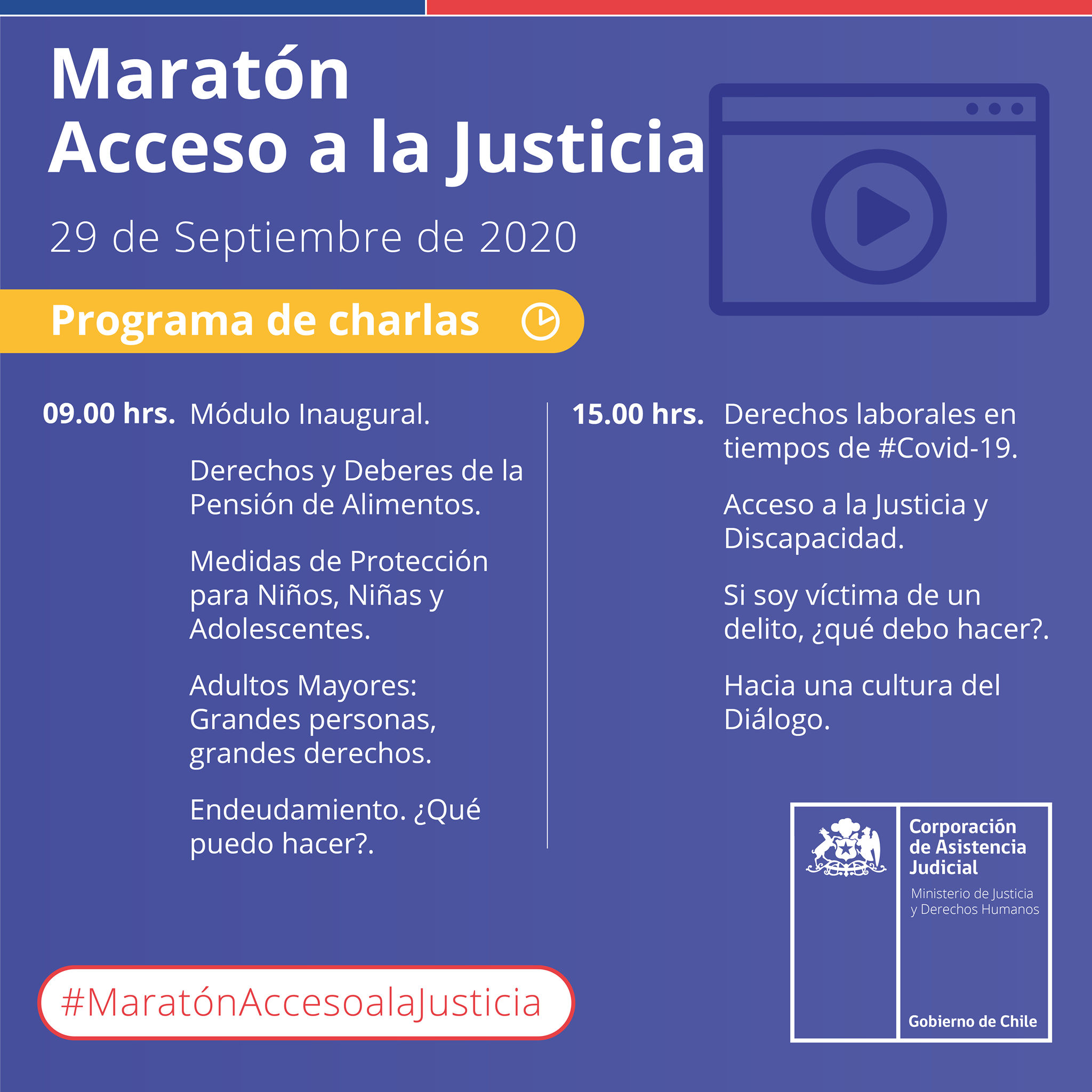 Maratón por el Acceso a la Justicia