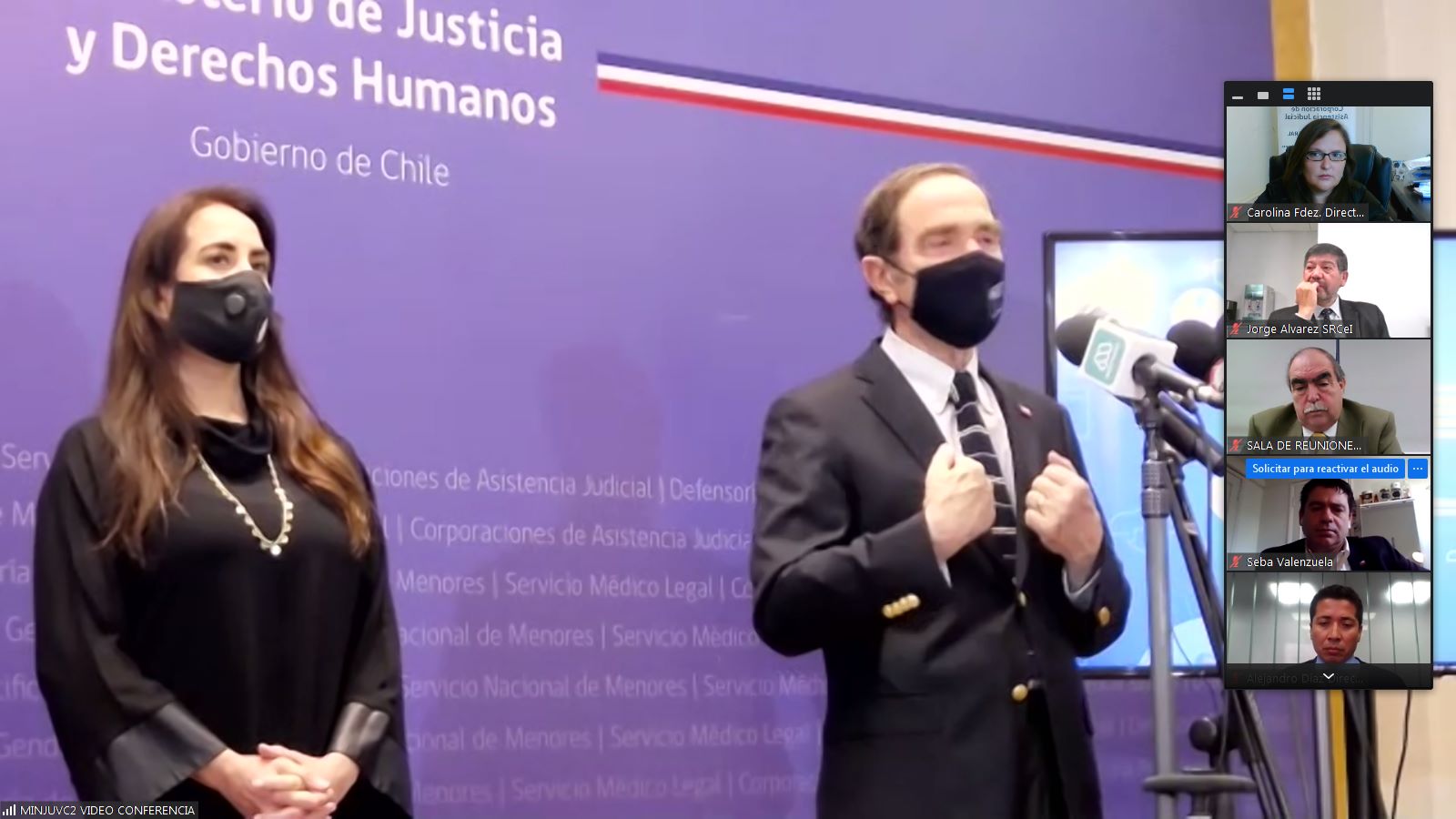 Lanzamiento de la Feria Conecta Justicia