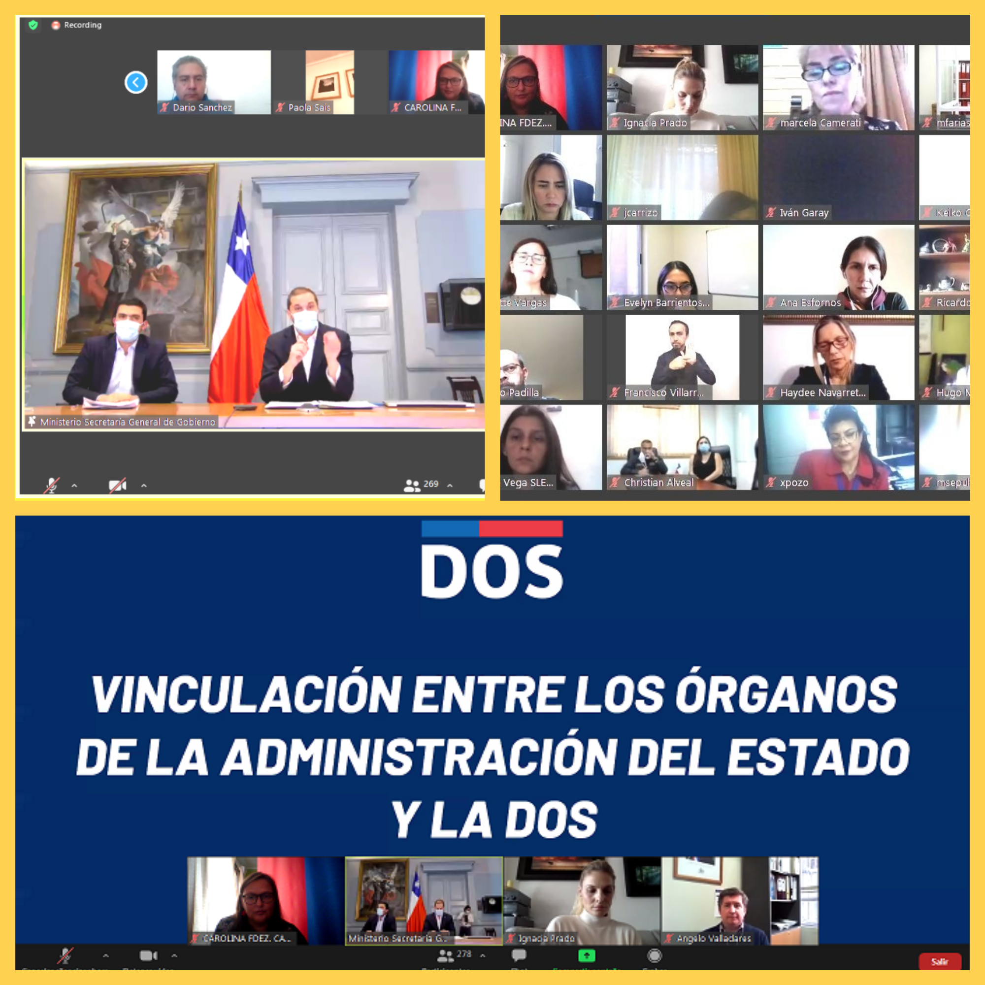Ministerio Secretaría General realiza Reconocimiento a Cuentas Públicas