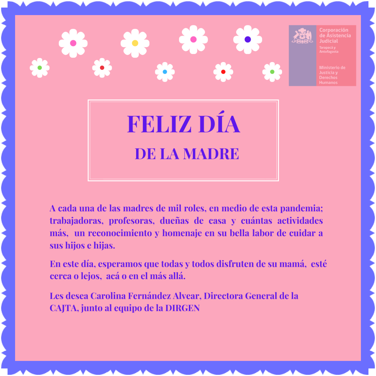 FELIZ DÍA DE LA MADRE