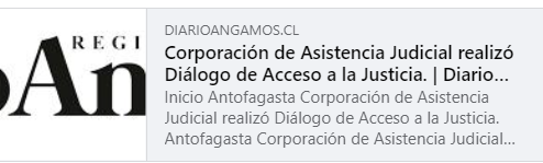 Destacamos a la CAJTA en la prensa de Antofagasta