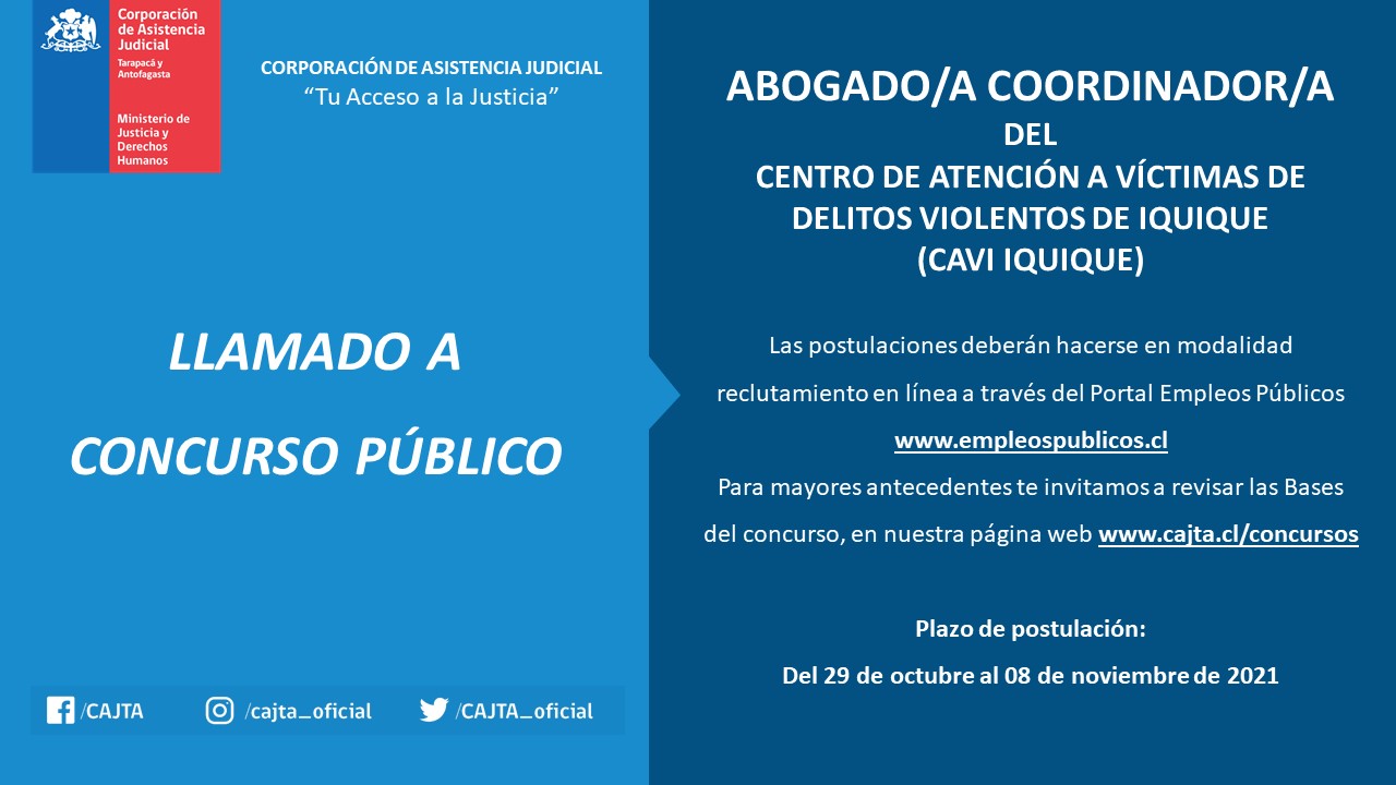 Llamado a Concurso Público