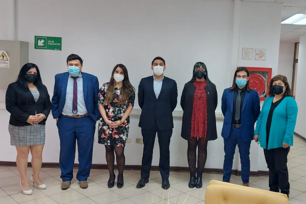 Director Regional de Antofagasta se reúne con Centro de Atención Jurídico de la Universidad de Antofagasta