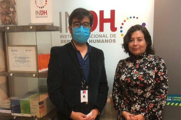Jefaturas de CAJTA  e INDH realizan reunión de coordinación