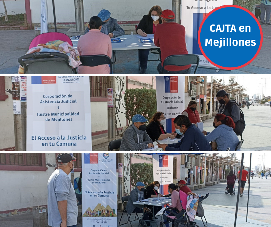 La CAJTA realiza jornada de justicia en terreno en Mejillones