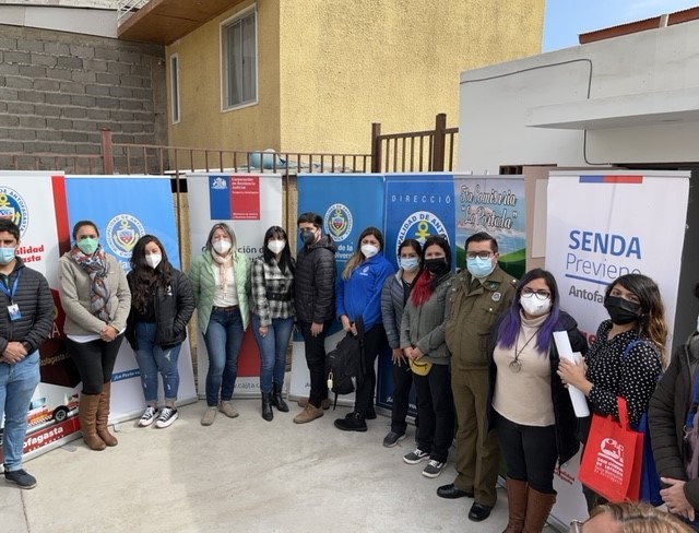 CAVI de Antofagasta participa en Feria de Seguridad Ciudadana