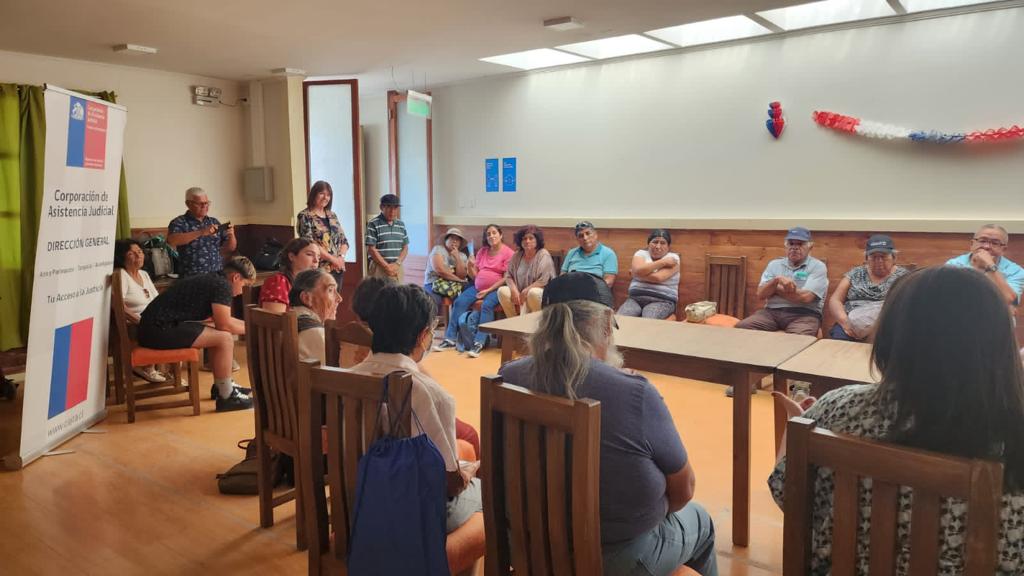CAJTA sostuvo una reunión informativa con la comunidad de Huara.
