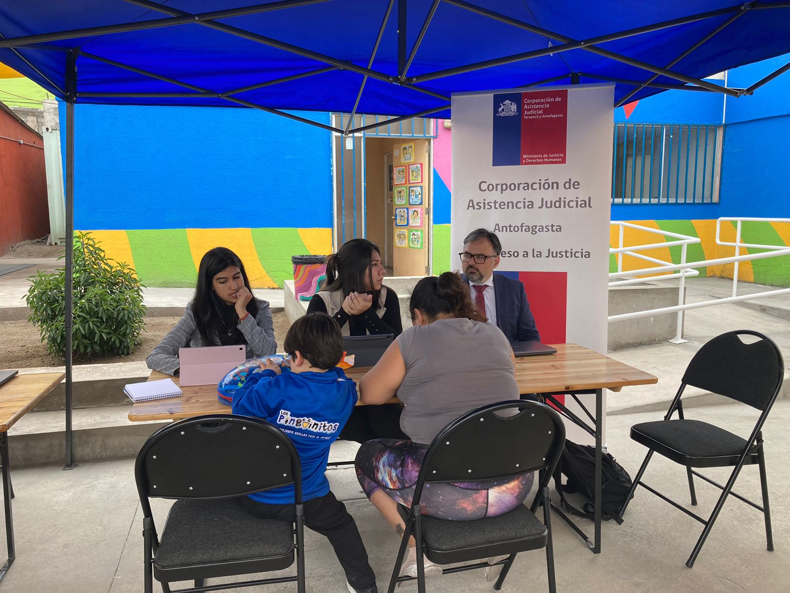 Migración Región de Antofagasta participa en la Plaza Ciudadana de la Universidad Católica del Norte