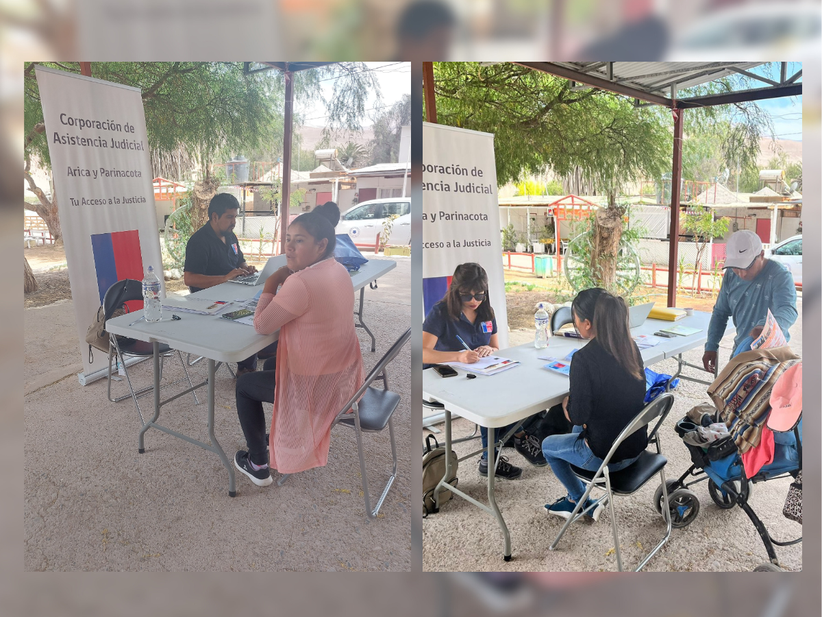 CAJTA participó en Feria Comunitaria de la Municipalidad de Camarones