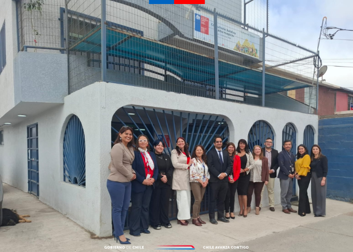Recorrido por las nuevas dependencias del Consultorio Jurídico de Alto Hospicio