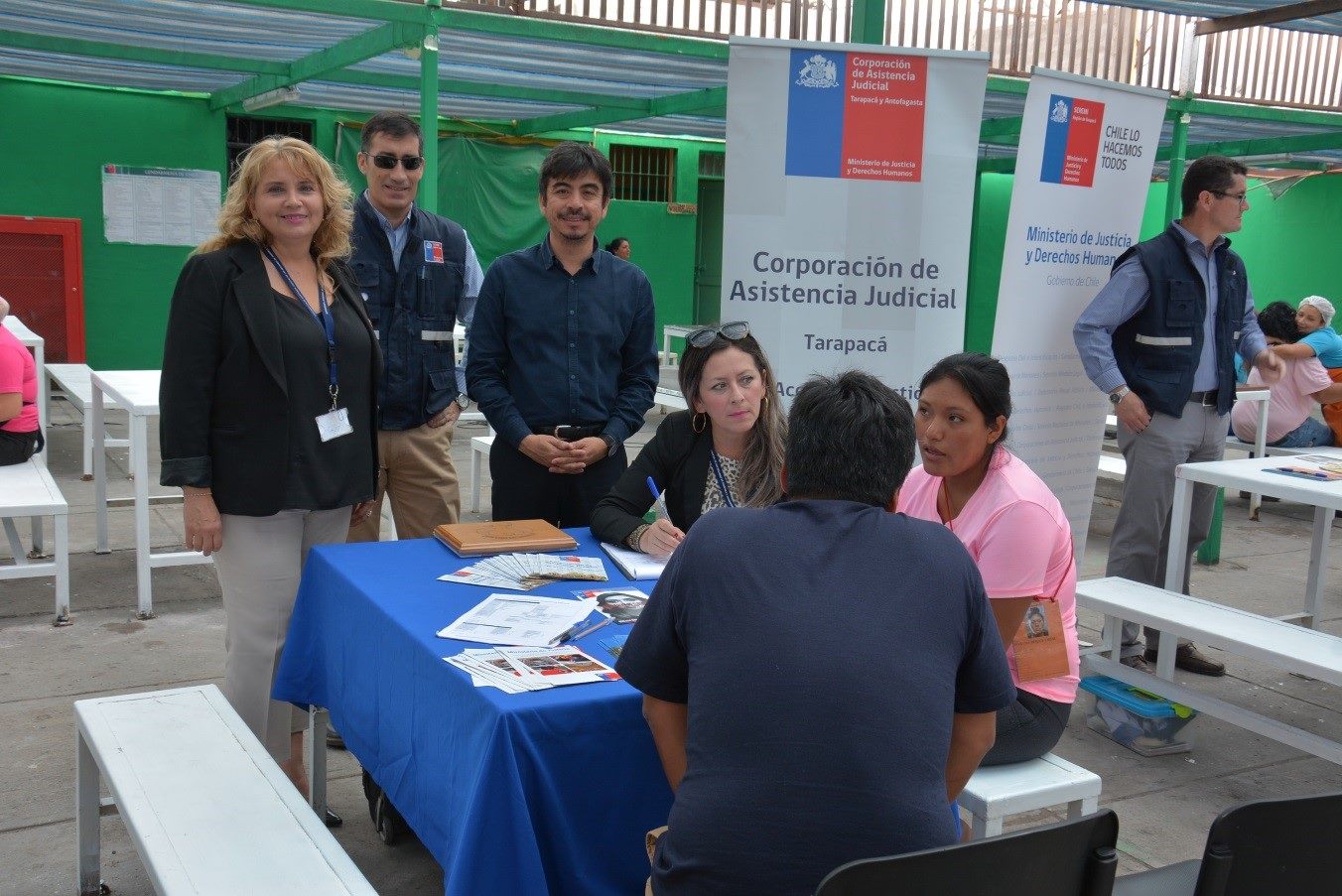 Centro de Familia participa en Plaza de Justicia