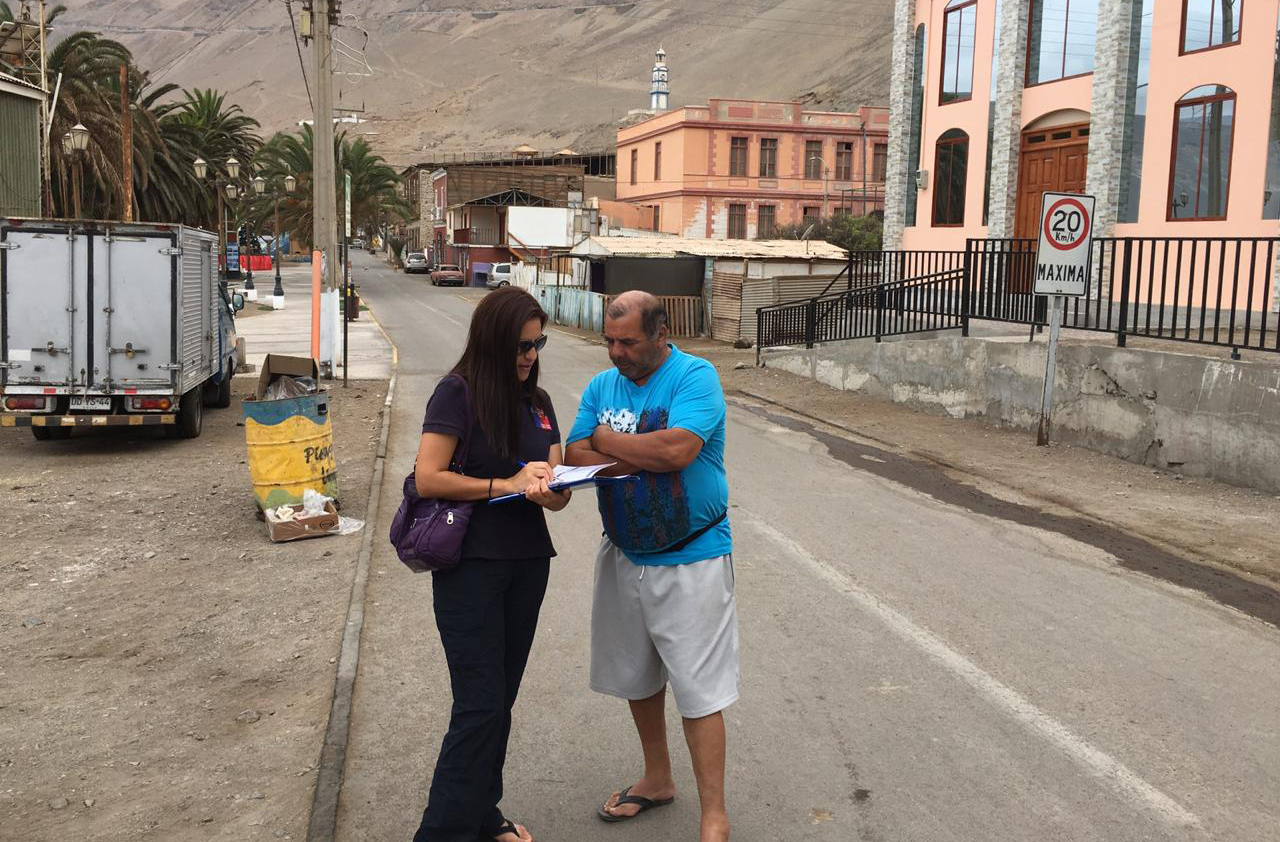 Consultorio Jurídico Móvil del Tamarugal en Pisagua