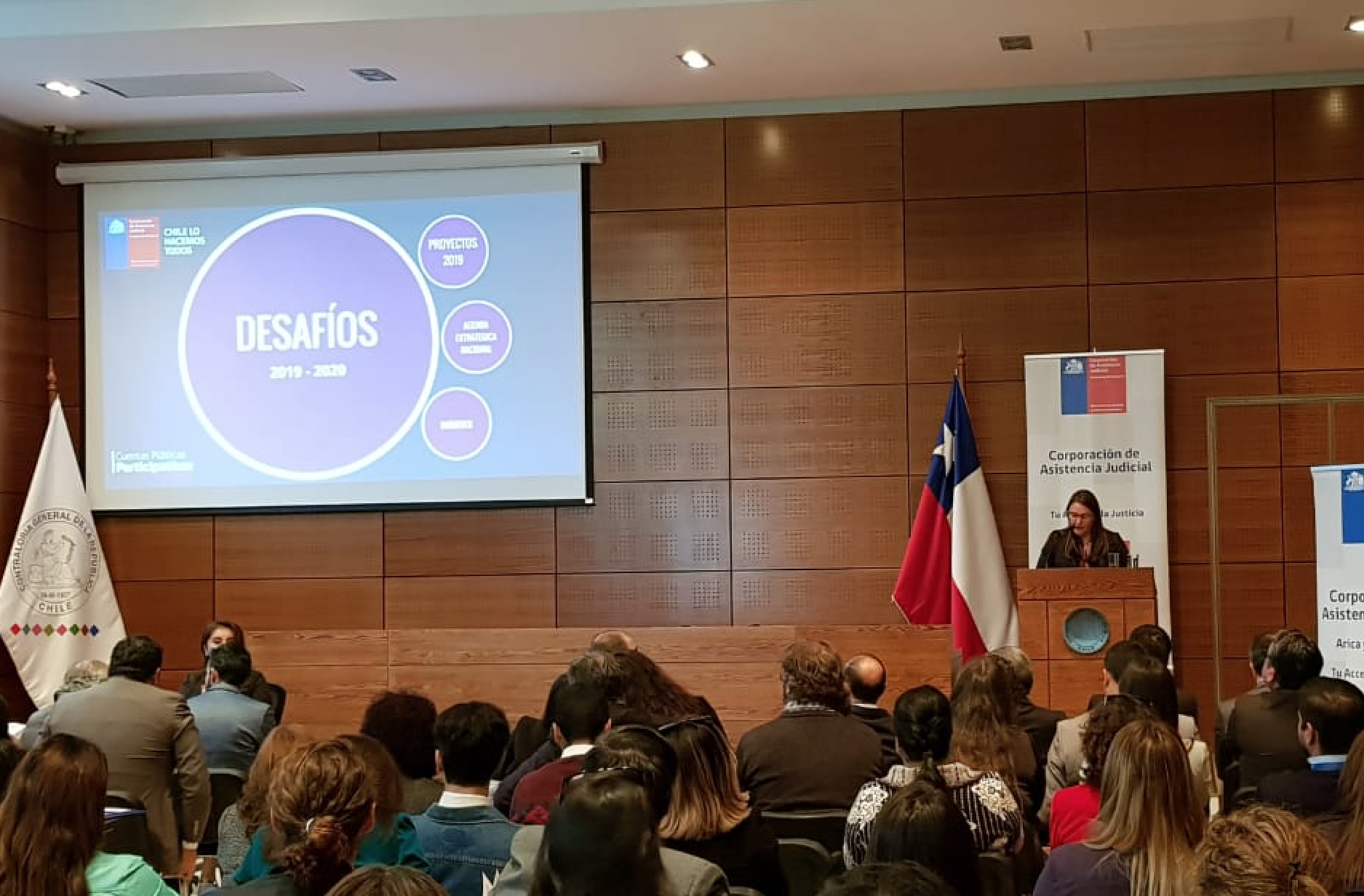 Corporación de Asistencia Judicial rindió su Cuenta Pública Participativa del año 2018