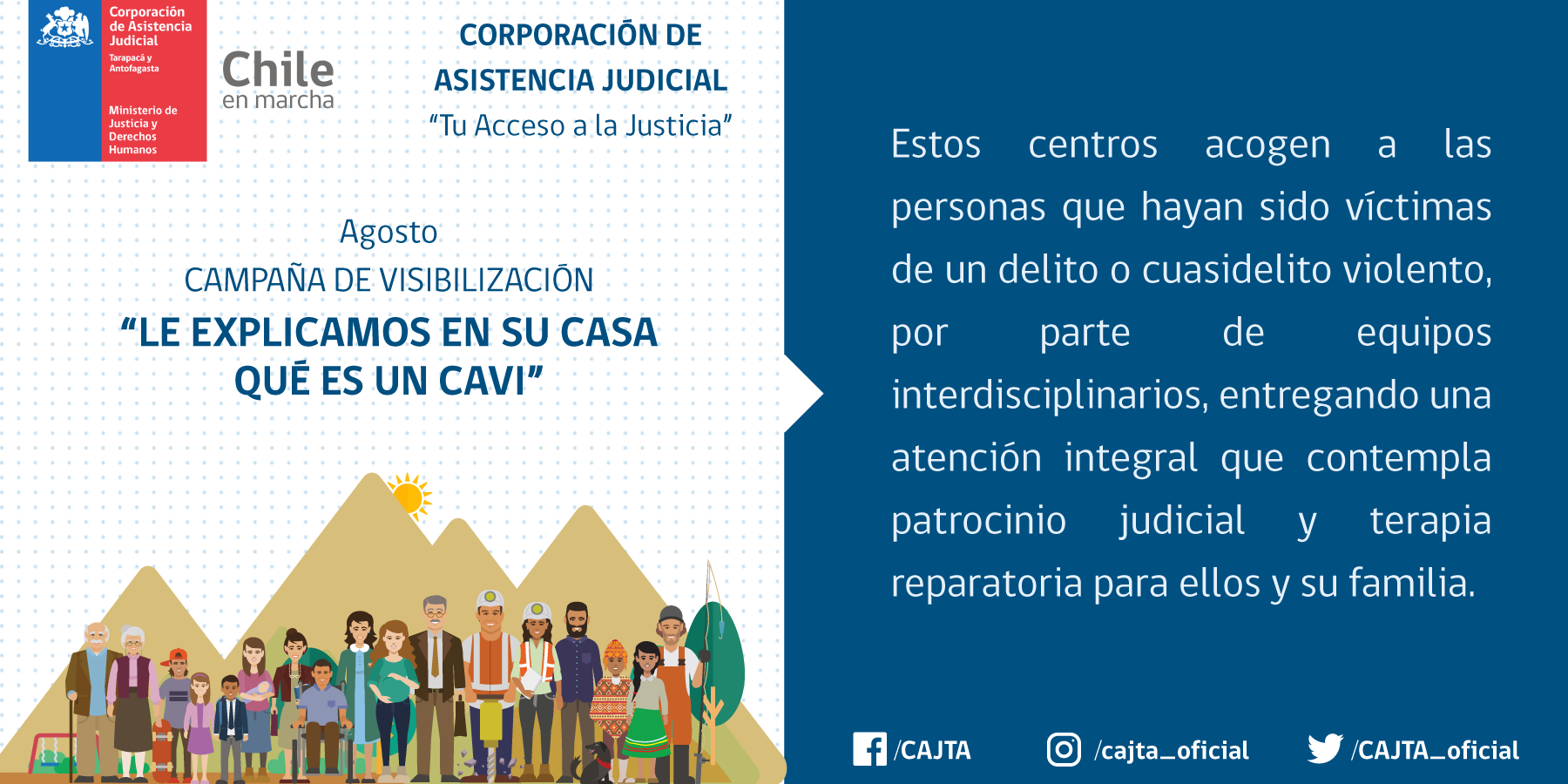 Campaña mes de agosto